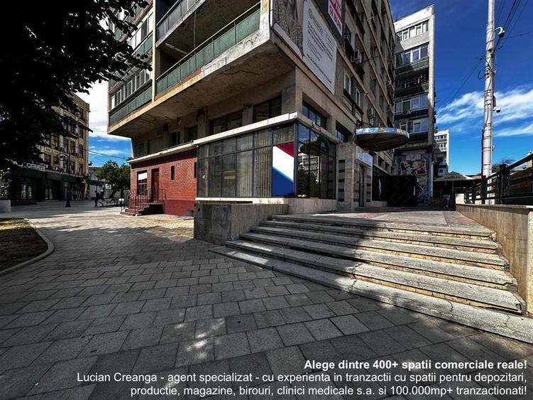 Spatii comerciale de la 38mp la 550mp, centru, Piata Unirii, Iasi