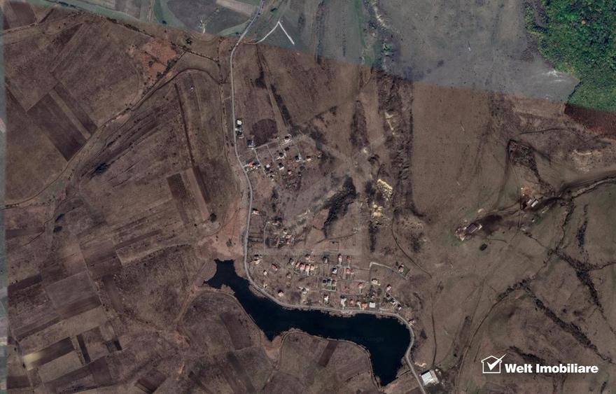 Chinteni, teren 751 mp, Certificat Urbanism, front 22.6 m, zona in dezvoltare