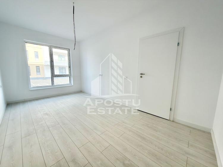 Apartament cu 2 camere 54 mp utili la parter finalizat la asfalt Giroc