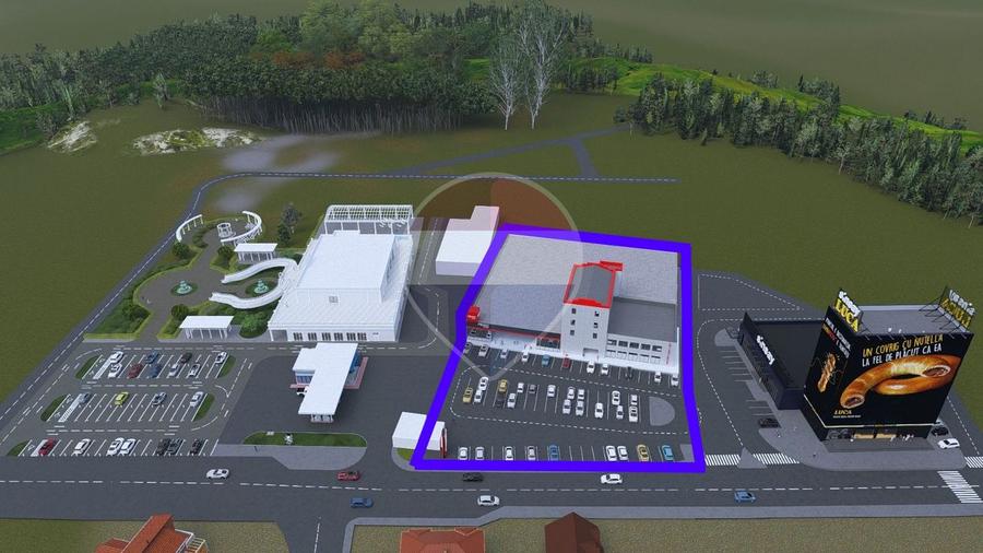 Oportunitate: Centru Comercial de Vânzare  - Podu Iloaei E583 - IAȘI