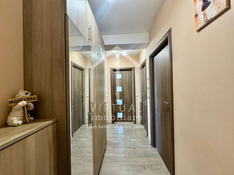 Apartament cu 3 camere, 70mp utili + 2 balcoane, etaj 3/4 - Turnisor