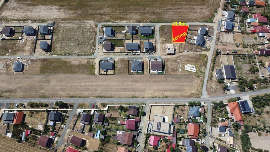 Teren de vânzare în Bucovăț – 601 mp - 38.000E+TVA
