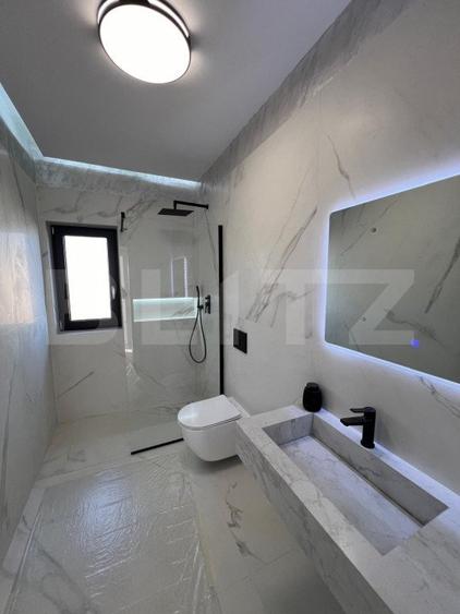 Casă la cheie, 3 dormitoare, 104 mp utili, 420 mp teren