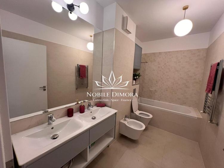 ISHO - Apartament cu 4 camere de lux, 2 bai, 2 balcoane, parcare privata