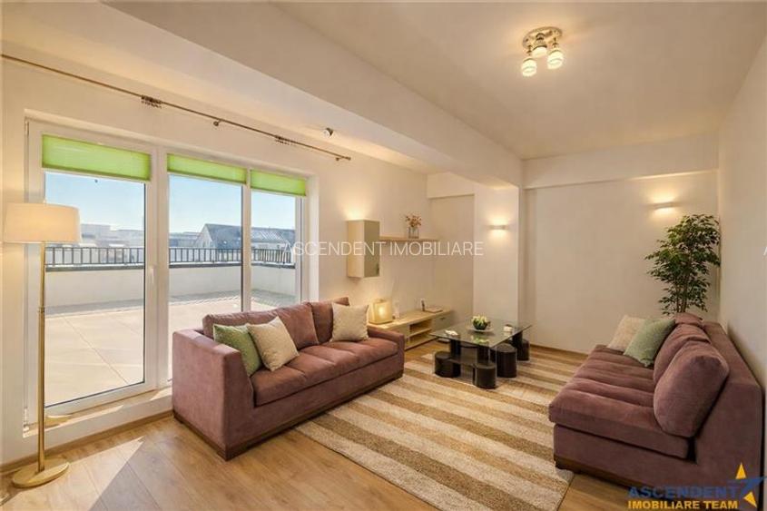 Apartament 2 camere,tip penthouse,mobilat.utilat.2 terase,100mp,Tractorul,Brasov - 3