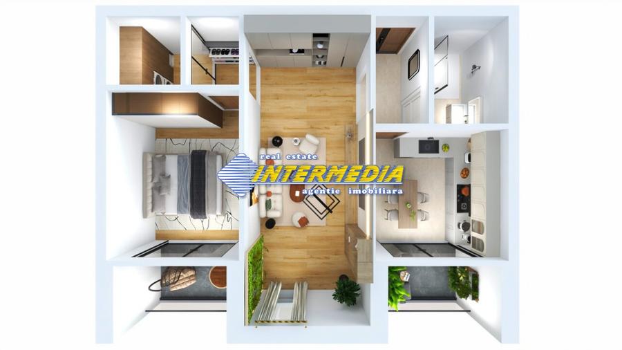 Apartament 2 camere BLOC NOU Cetate Balcon Boxa Clima Parcare Finisat la cheie
