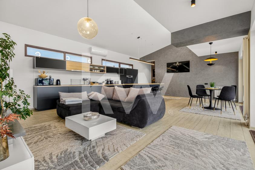 Închiriere casa modernă cu 3 camere, teren 1450 mp - zona Stupini, Brasov