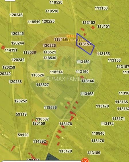 Teren intravilan 1700 mp, de vânzare Borod - Valea Mâscă - 10