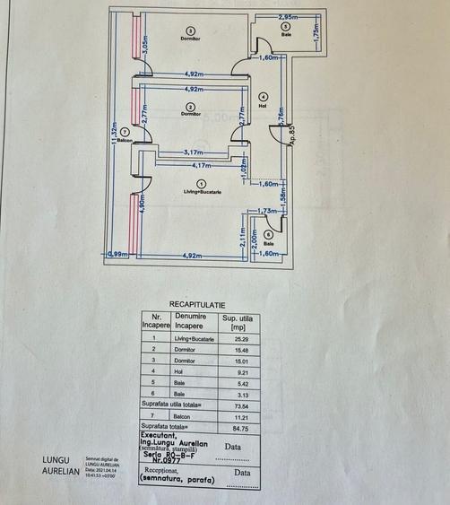 Apartament de lux 3 Camere, complex Ambience Residence Pipera