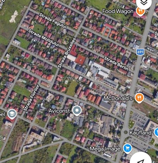 Teren cu AC -- Casa Individuala - Zona Kaufland - 675 MP - 2