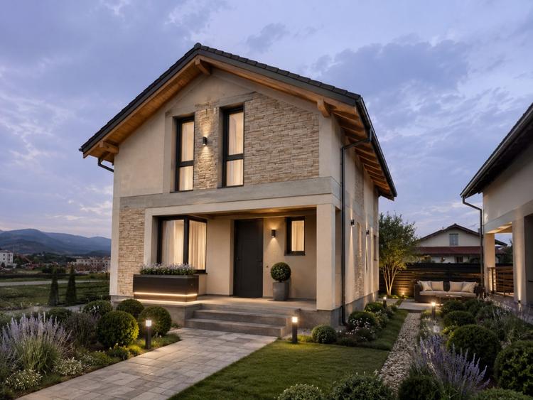 Casă la roșu | 3 dormitoare | zona Arex | Ampoi 3 | Alba Iulia | 123mp