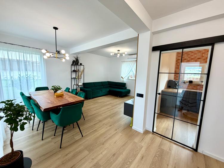 Duplex de vânzare în Chinteni – 120 mp utili, teren 330 mp – 275.000 € negociabi