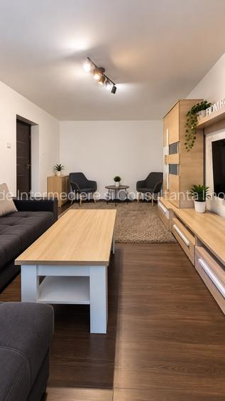 🙋I.C.I.L.🔸2 Camere Decomandate 52m² Mobilat Utilat Centrala Etaj 1 - 2