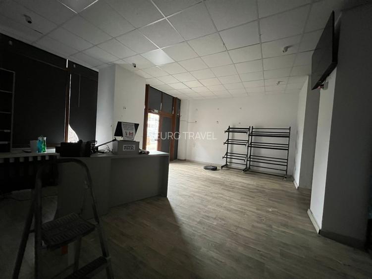 Spatiu comercial stradal,2 intrari, gaz,  depozit, 106 mp, Casa de Cultura - 14