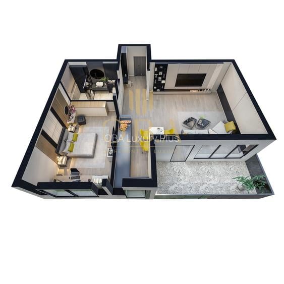 Apartament 2 camere Constanta - O.B.A LUXURY PLUS - Predare  2026 - 8