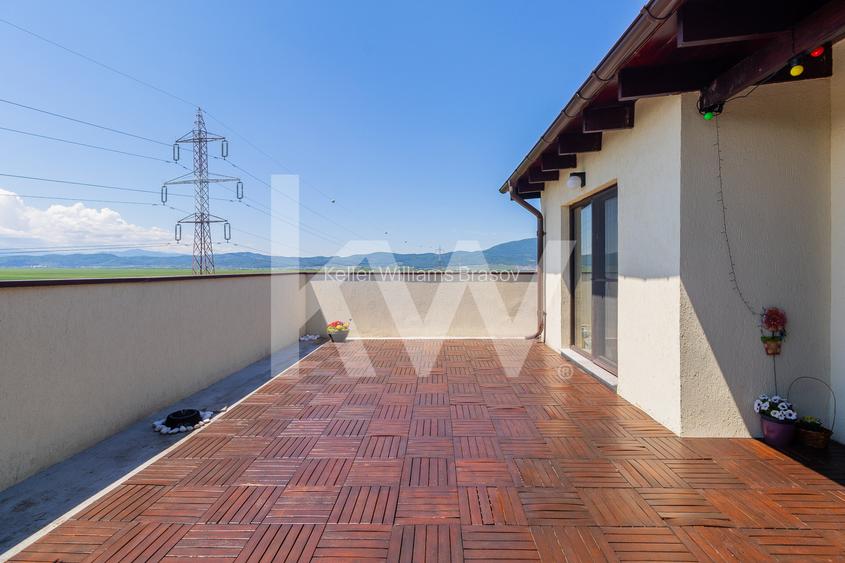 REZERVAT - Vânzare apartament cu 3 camere, terasă de 34 mp, vedere panoramică - 13