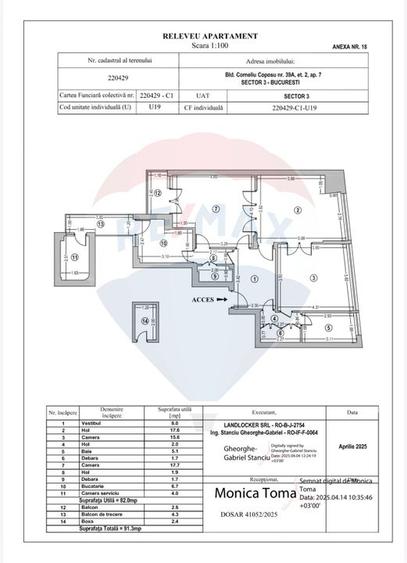 Apartament cu farmec interbelic – 3 camere | 82 mp | Zona Centrala