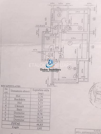 Apartament 3 camere semidecomandat, Piata Darmanesti, Piatra Neamt - 6