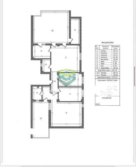 Apartament cu 4 camere I 220 MP Baneasa