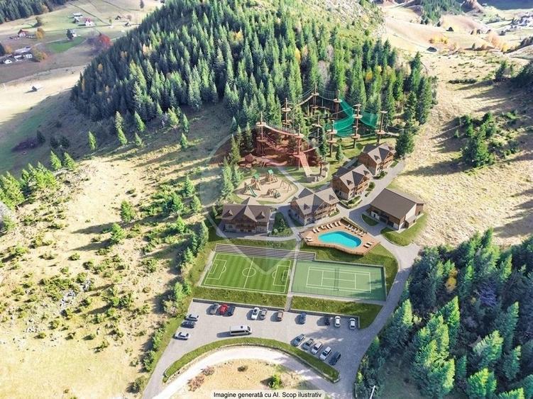 Teren 17590 mp în Fundata, lângă Cheile Grădiștei, Brașov!