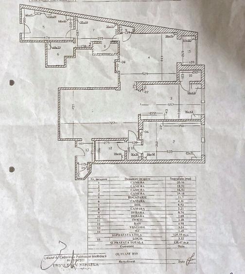 Apartament 4 camere, 138,47 mp utili, ultracentral – Piața Romană, Bd. Magheru