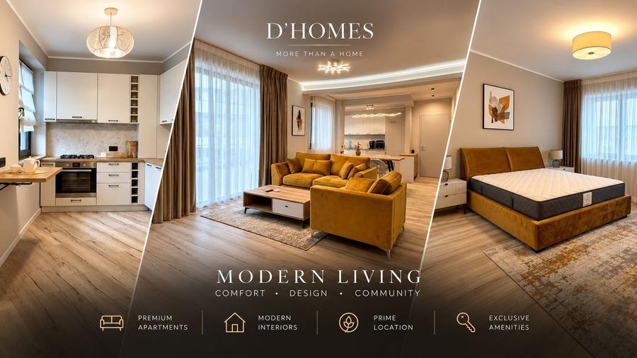 For Rent | Premium 3-Room Apartment | 93 sqm | Terrace | Piața Romană