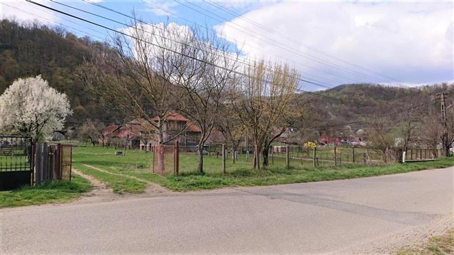 Casa si 3919 mp teren intravilan in Bucuresci, jud. Hunedoara