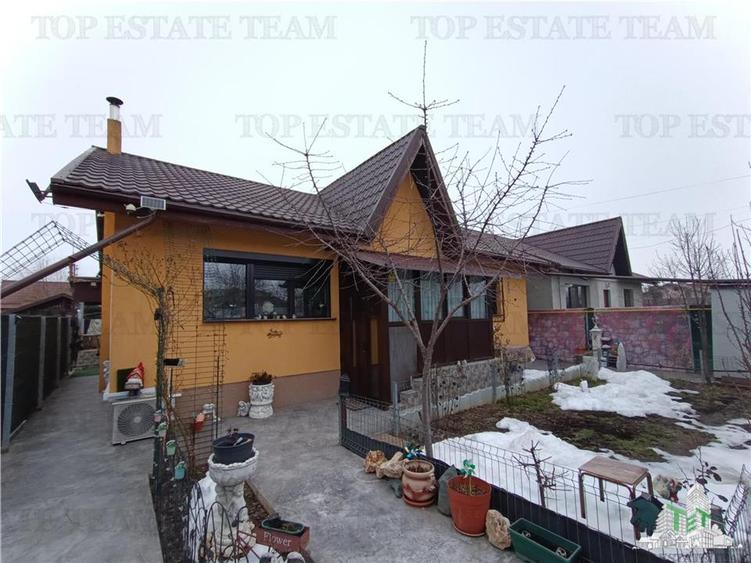Casa moderna cu 3 camere pe parter cu toate utilitatile incluse la 3 km de orasu