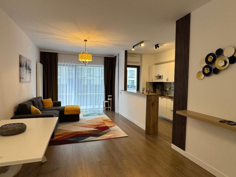 Apartament, Silk District - 2 camere, complet Mobilat si utilat