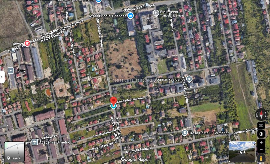 Loturi de teren pentru casă /  P+1+M / 607mp  / Maracineni / Prelungirea Ghencea - 5