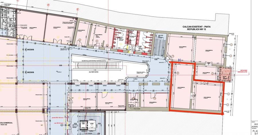 Spatii de inchiriat in Central Shopping Center Turda