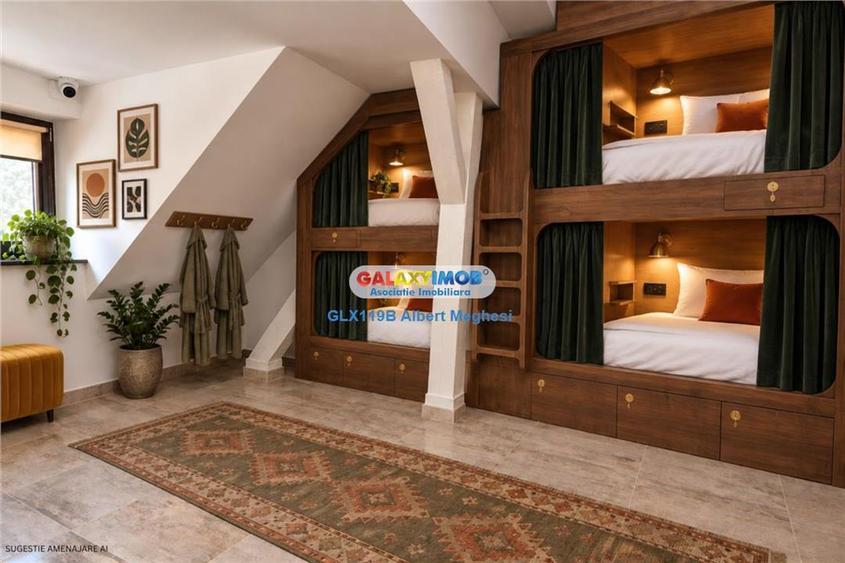 Vanzare casa 8 camere oportunitate Airbnb sau boutique hotel