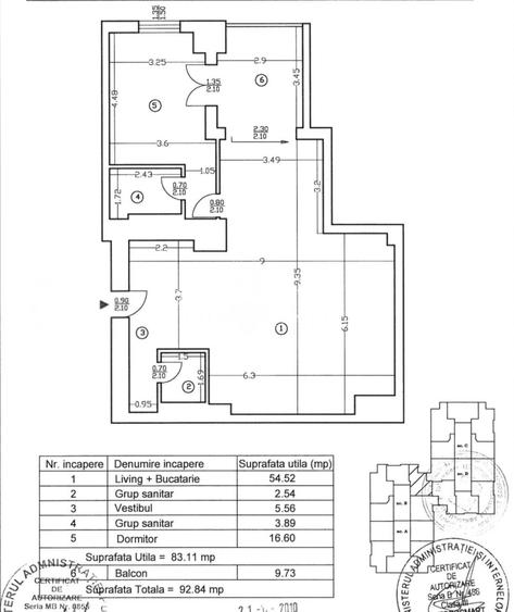 0% Comision! 93 mp | Apartament 2 camere | UpGround Residence - 7