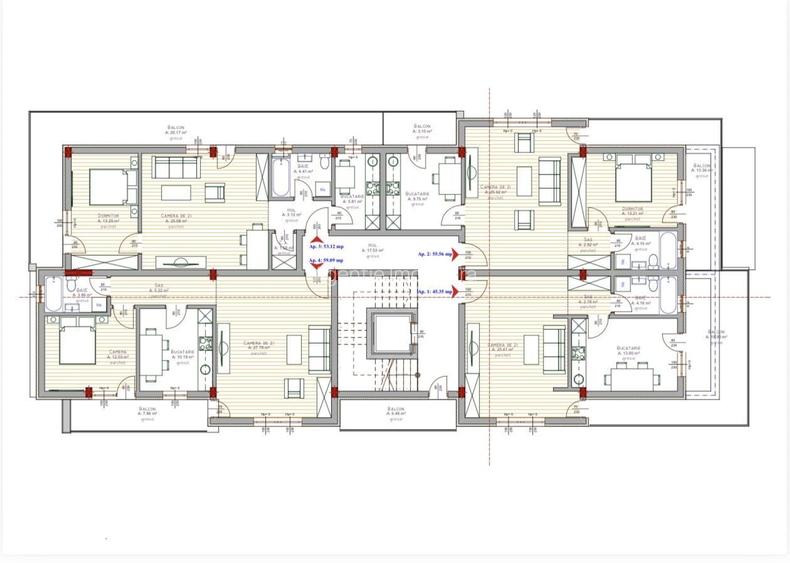 Teren cu autorizație | apart-hotel | 2S+3R+ER | Bună Ziua - 9