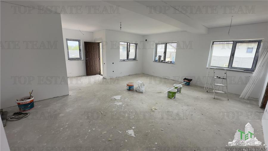 Casa individuala 4 camere pe parter, cu toate utilitatile si 400 mp de teren in