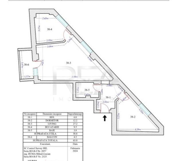 2 Camere Totul Nou | Loc de Parcare | Preciziei - 12