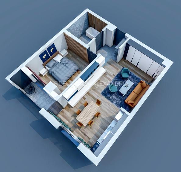 Apartament 2 camere de vanzare Bucium - 3