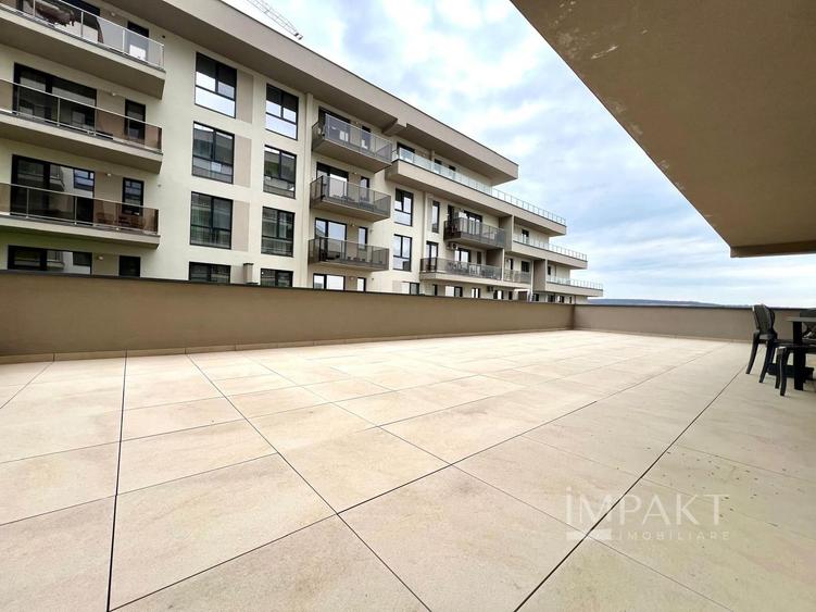 Apartament ultrafinisat cu terasa si view
