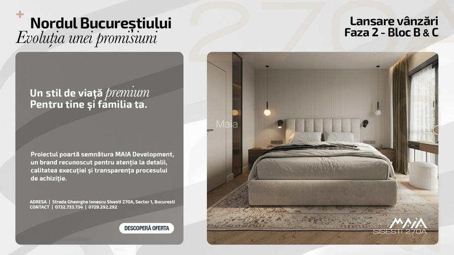 2 CAMERE | FINISAJE PREMIUM | BANEASA | LANGA 2 COCOSI | METROU STRAULESTI - 4