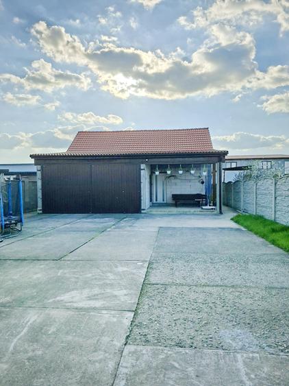 Casă Duplex tip P+E+M lângă Timișoara în comuna Săcălaz cu teren 780mp