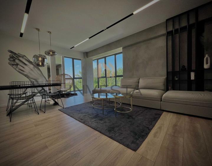 Apartament cu 2 camere cu vedere panoramică spre parcul Gheorgheni