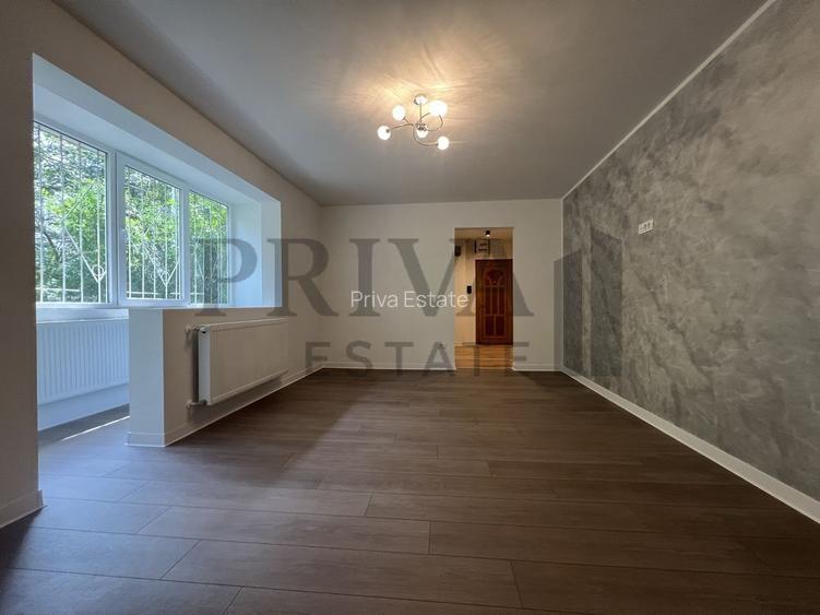 Apartament renovat 2 camere, 54 mp, balcon, parter, Gheorghe Lazăr