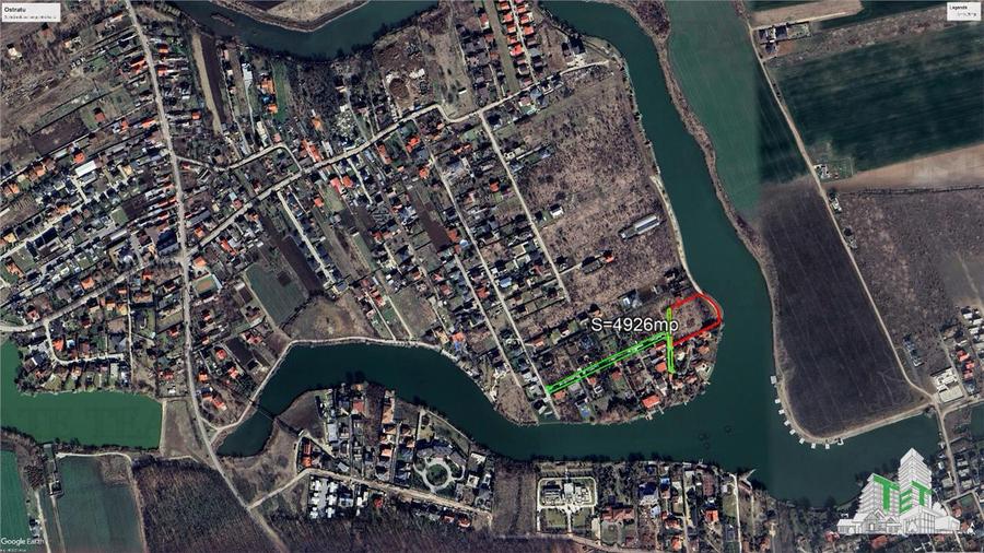 Teren Exclusivist de Vanzare cu Deschidere la Lac - 4926 mp | Corbeanca
