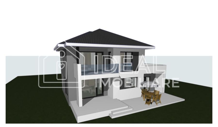 Casa Individuala Moderna cu 550 mp de curte, in Cartierul Tineretului
