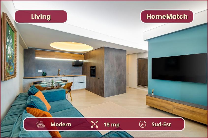 Cortina North || 3 camere || Finisaje de lux || Parcare