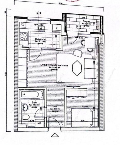 Apartament Modern 1 camera | Vivalia Grand | Etaj 4 | Parcare subterana - 1