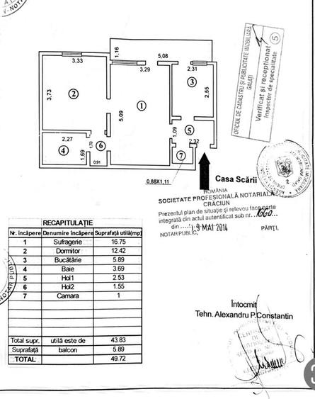 48.ooo euro FIX!!!, 2 camere, mobilat si utilat, Micro16