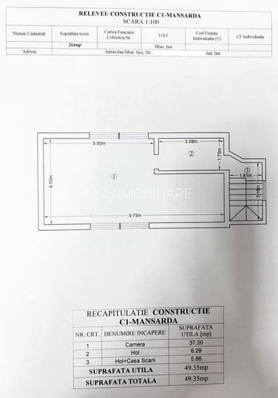 Casă P+M Iași, Podu de Fier - Moara de Vânt 4 Camere garaj si beci, 264mp Teren - 21