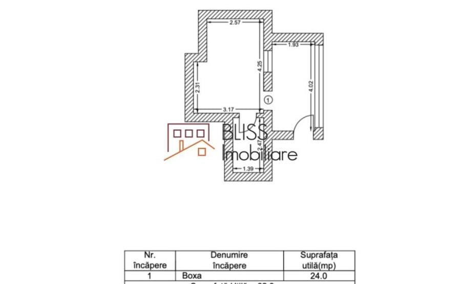 Studio Tip Anexă Zona Victoriei – 24 mp, Renovat 2026