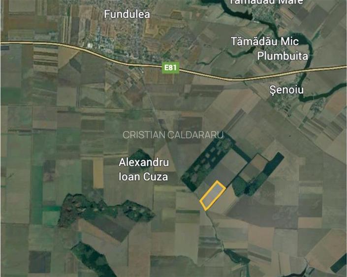Vanzaren teren Fundulea - A2, Calarasi - 2